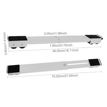 Mobile Roller Bracket – Adjustable Multifunctional Base Stand for Refrigerator, Washing Machine & Dryer
