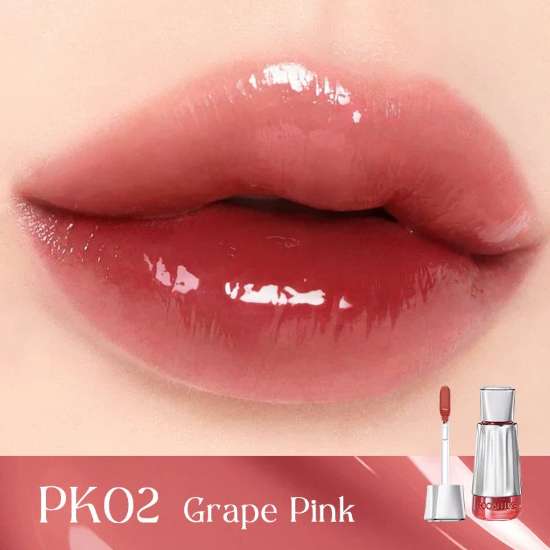 FOCALLURE 3D Mirror Lip Gloss – Lightweight, Non-Sticky, Long-Lasting & Moisturizing Lip Plumper Liquid Lipstick
