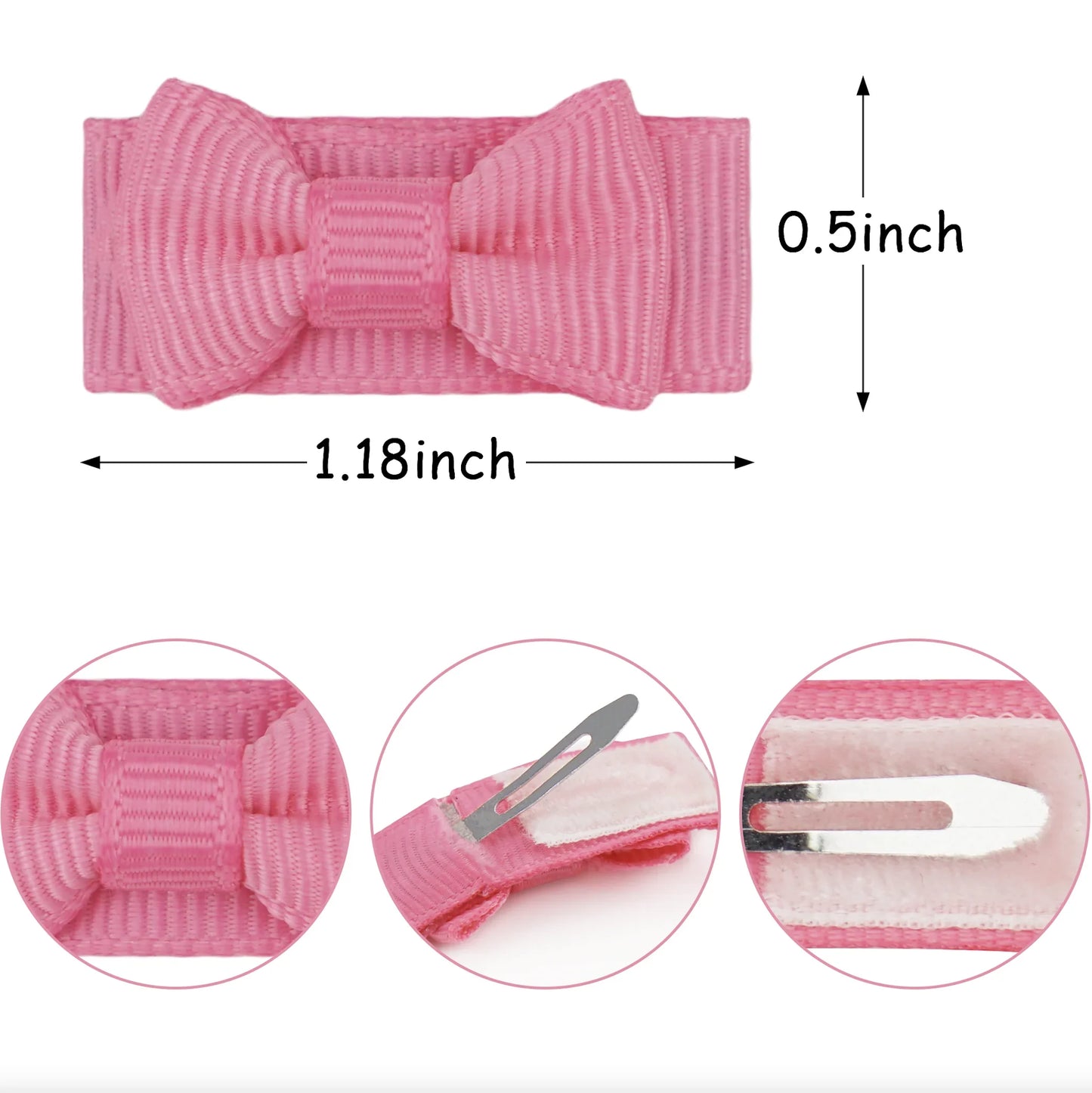 20Pcs Baby Hair Clips Set – Gentle Lanugo Headdress Trumpet Princess Hairpins for Toddlers