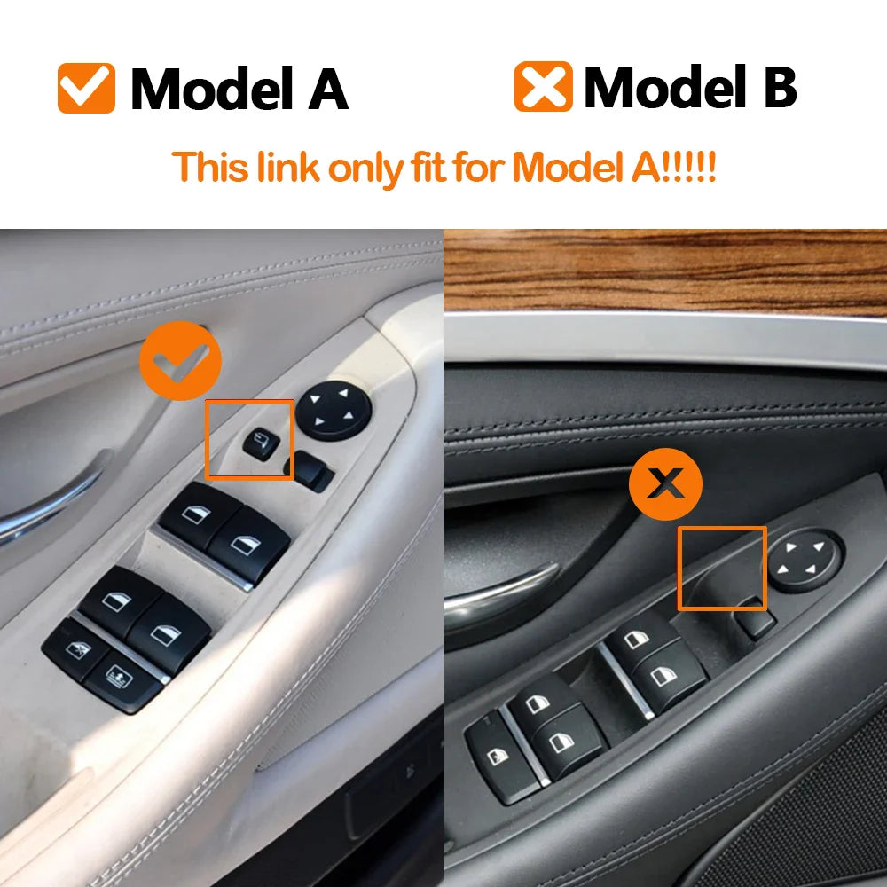 LHD/RHD Car Interior Door Armrest Handle Set | Beige, Black, Brown, Oyster for BMW 5 Series F10 F11 523i-530i