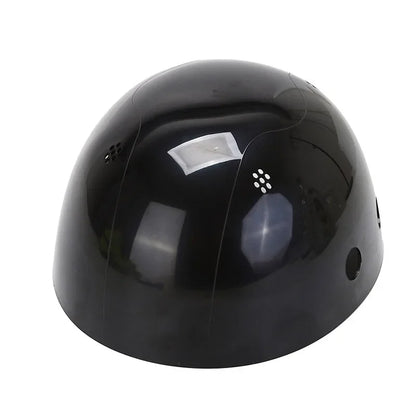 Red Work Safety Bump Cap - Protective Helmet with Hard ABS Inner Shell for Head Protection in Home, Work, and Factory