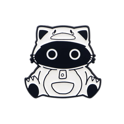Cute Black Cat Enamel Pin – Animal Brooch Lapel Pin for Backpack, Clothing, Witch Jewelry & Halloween Gifts