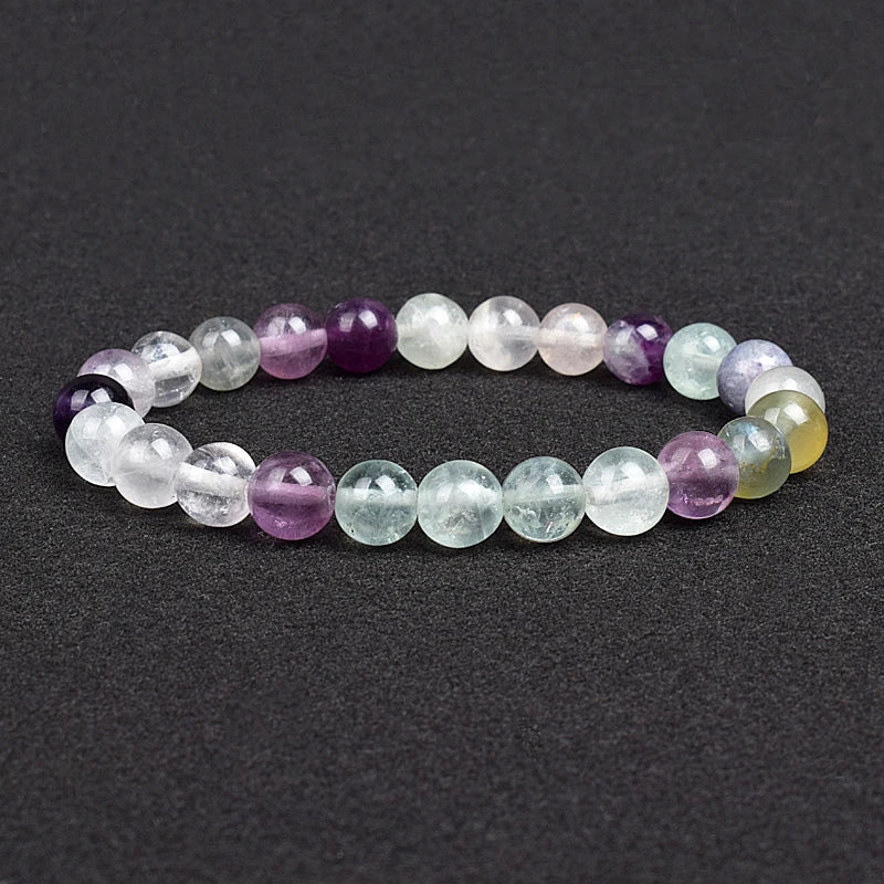 Genuine Natural Stone Beaded Bracelet – Apatite, Lapis Lazuli, Agate & Tiger Eye High Quality Crystal Gem Jewelry Bangle for Men & Women