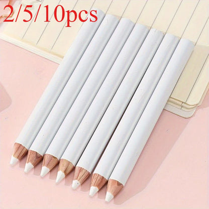 White Chalk Marking Pencils for Sewing & Fabric – Quilting, Dressmaking & Pattern Marking Tools