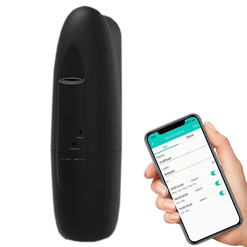 Plug-in Wall Fragrance Diffuser - Hotel Air Freshener, Bluetooth Essential Oil & Electric Aroma Diffuser Machine