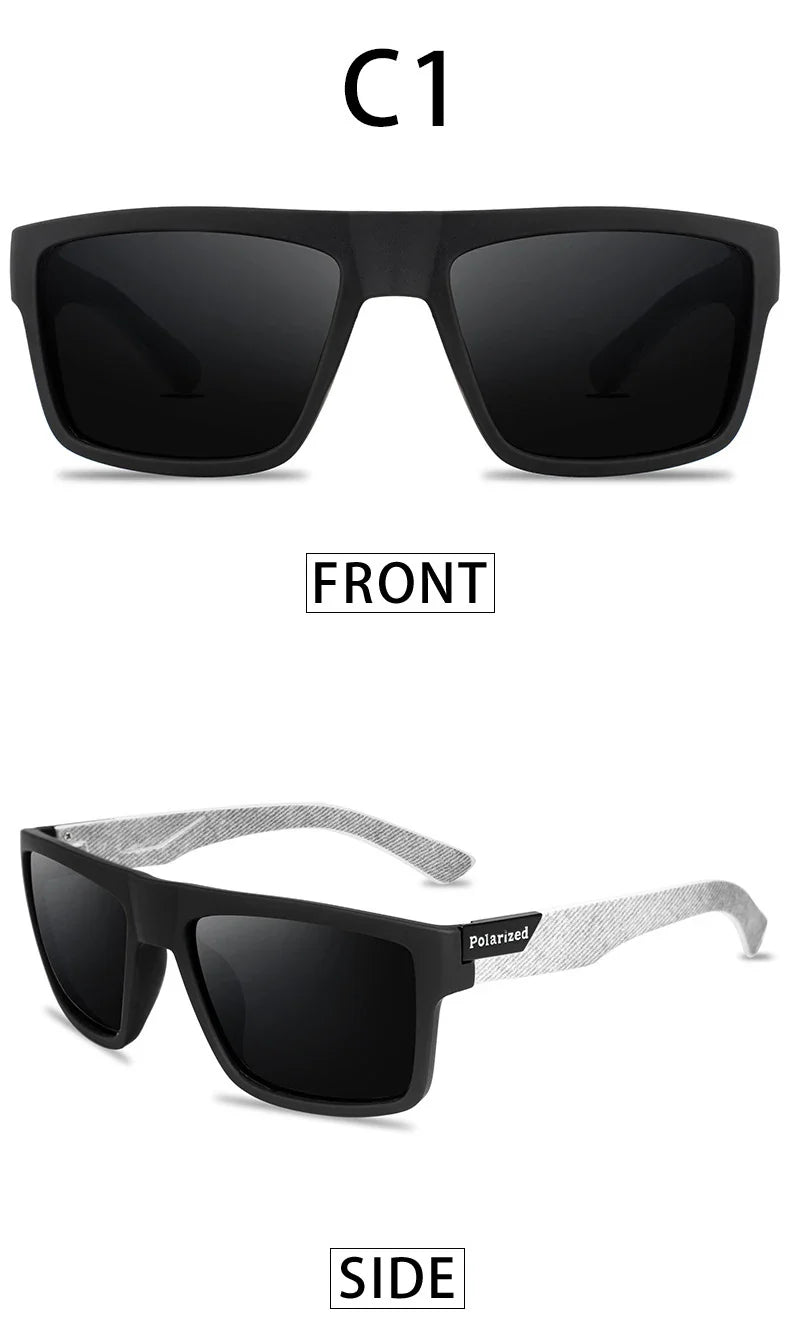 2024 Polarized Men’s Sunglasses – Designer Driving Shades, Retro UV400 Sun Glasses for Men & Women