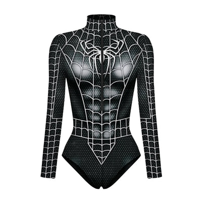 2024 New Superhero 3D Print Bodysuit – Superman , Spiderman & Iron Man Cosplay Costume for Men & Women Adults