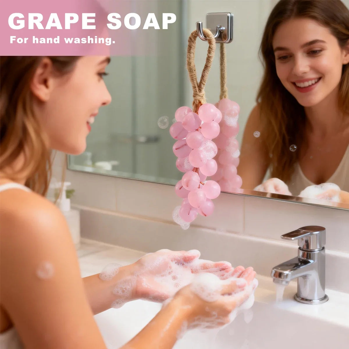 Organic Grape Seed Oil Soap - Anti-Aging Moisturizing Cleanser for All Skin Types