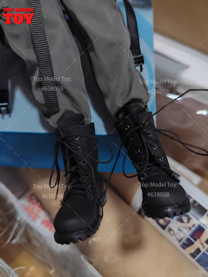 1/6 Scale Male Combat Boots – Long & Short Model Shoes for 12" Action Figure, Soldier Doll Body, In Stock