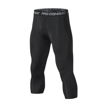 Men’s Compression Pants Cool Dry Tights – Athletic Running Baselayer Leggings for Sports, Workout & Fitness Training