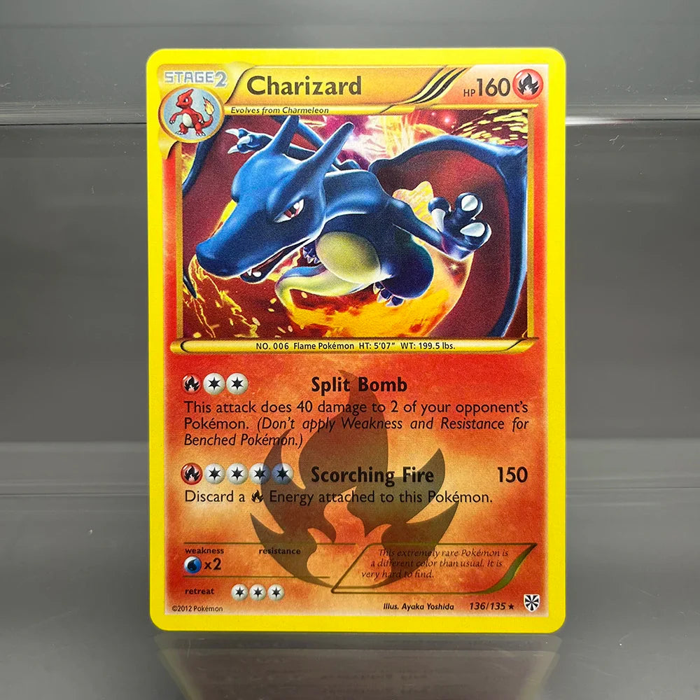1996 Pokémon 1st Edition Base Set Flash Cards – Shining Charizard, Lugia, Wigglytuff Collection, PTCG Proxy Cards