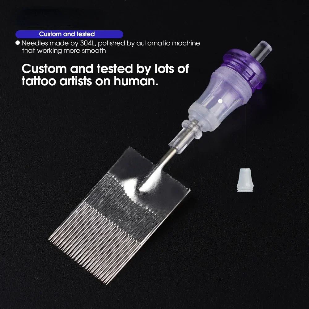 Mast PRO Round Magnum RM Sterilized Tattoo Needles 20pcs Box - 100% Original Permanent Makeup Cartridges