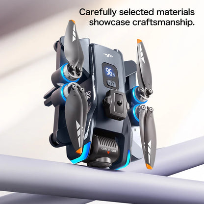 New XT808 Folding Drone – 5G Optical Flow GPS, WIFI Transmission, Professional Aerial Camera Quadcopter Toy Gift