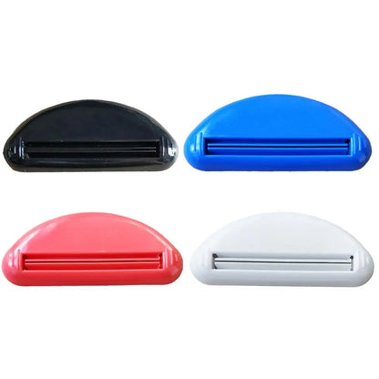 Multifunction Manual Toothpaste Dispenser – Cream Tube Squeezer & Bathroom Paste Extruding Clip Clamp