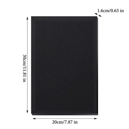 Black Canvas Wooden Oil Painting Frame – Cotton DIY Graffiti Canvas for Children & Beginner Art Practice Supplies