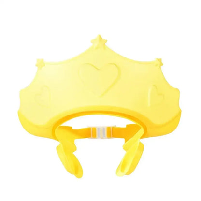 Kids Hair Wash Shower Cap - Adjustable Soft Bath Hat with Ear Protection for Baby Shampoo Time