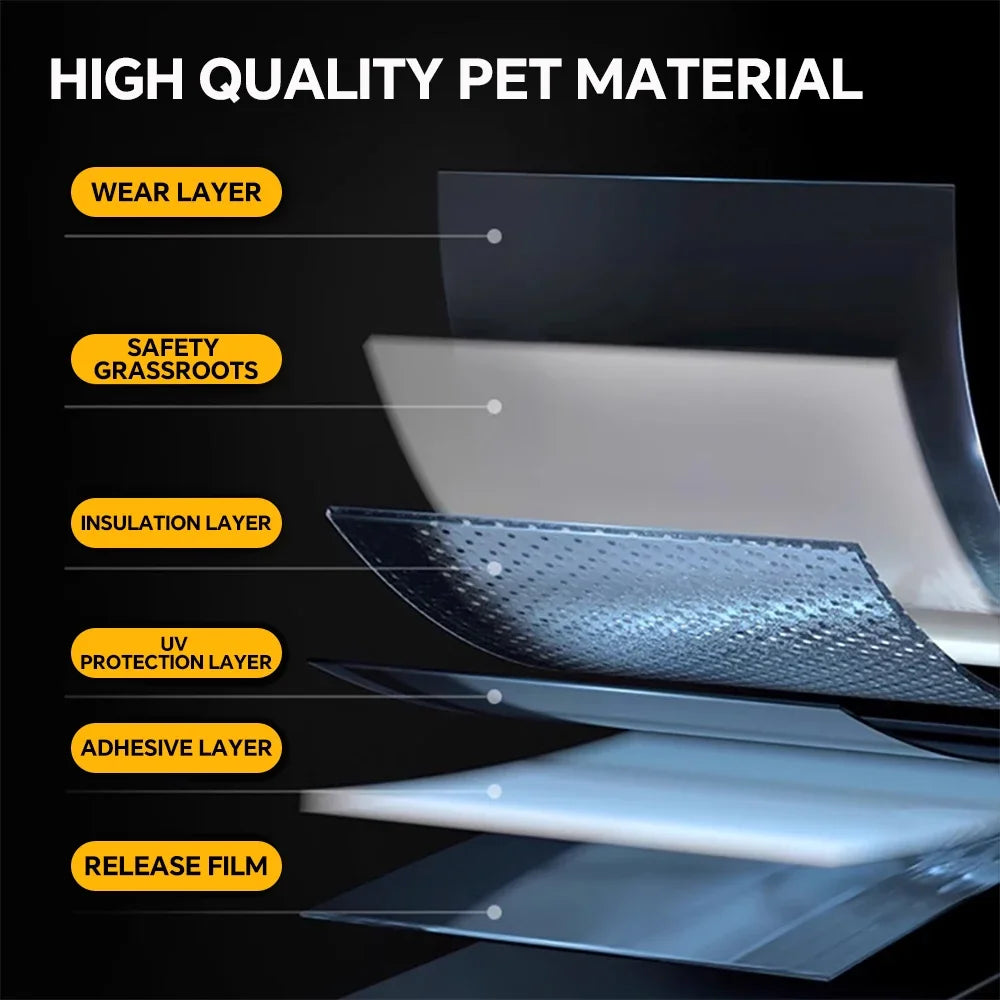 Pre-Cut Car Window Tint Film – 99% UV Protection Heat Resistant Privacy Sunshade Kit for Tesla Model Y Juniper 2025–2026 Front, Rear & Side Windows