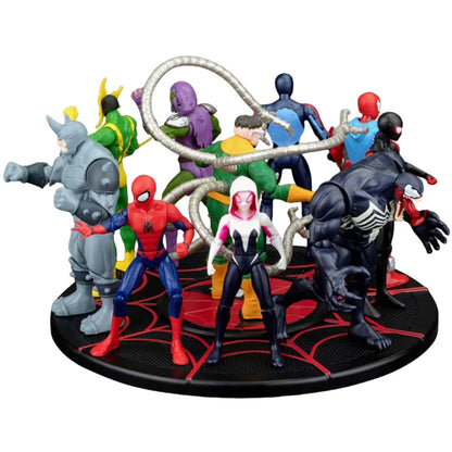 ZD Toys Avengers Legends Action Figures – Iron Man, Spider-Man, Thor, Captain America, Thanos, Hulk, War Machine Gift Set