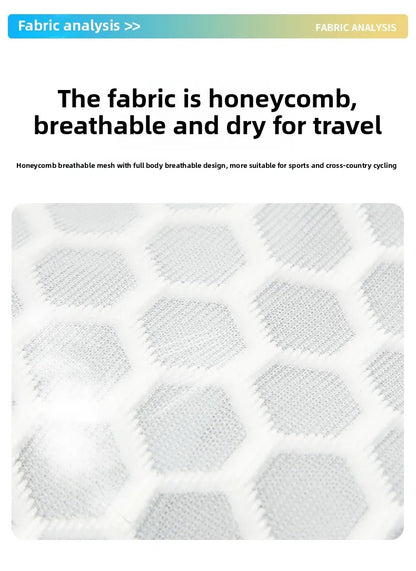 Lightweight Reflective Running & Biking Vest | Hydration Chest Pack with Phone Storage Pocket