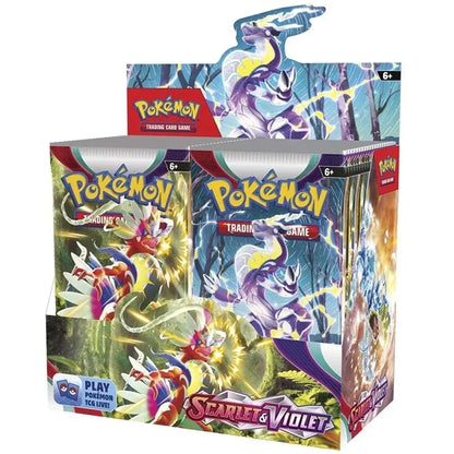 324/360 Pcs Pokemon Card Set – SCARLET and VIOLET 151, Obsidian Flames, PALDEAN FATES, Ultra Prism English Booster Cards for Battle and Collection