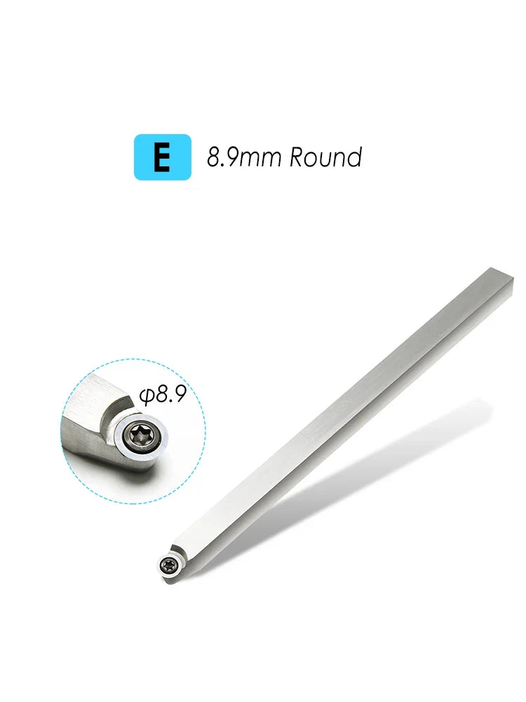 TASP Swan Neck Woodturning Tool – Carbide Insert Cutter with Aluminum Handle for Woodworking Lathe Machine