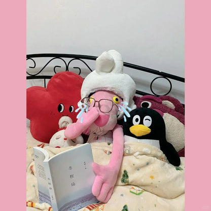 Cartoon Disney Pink Panther Plush Doll – Soft Anime Plush Toy & Cute Cloth Pillow for Kids and Adults, Birthday Gift