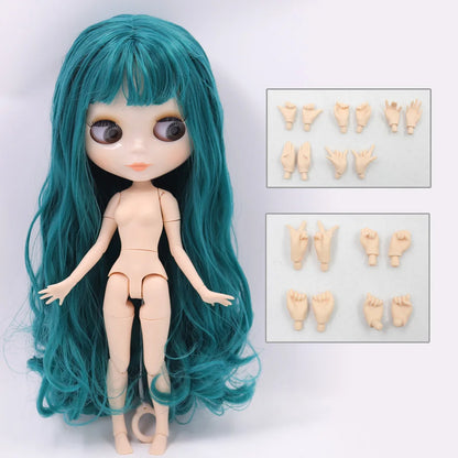 ICY DBS Blythe Doll 1/6 BJD Jointed Body — 30cm White Skin Anime Doll with Shiny & Matte Face, Special Price Gift Toy