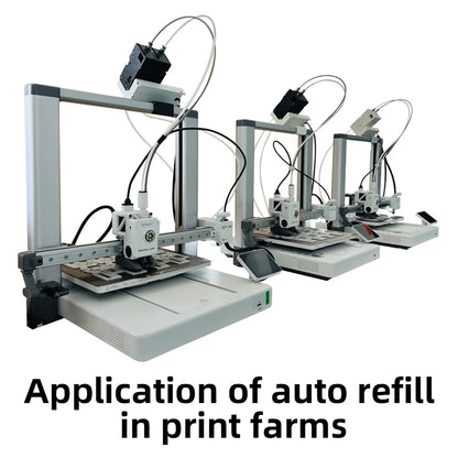 BLV AMS Lite BMCU370C Auto Refill Farm — Durable 3D Printer Accessory for A1 & A1 MINI, Strictly Tested, Type-C Support