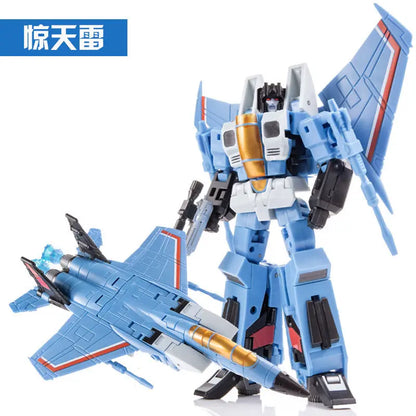 JINBAO FG0103 FG04 Starscream Skywarp Thundercracker F-15 Deformation Robot Action Figure Model – Anime Transformer Toy Set