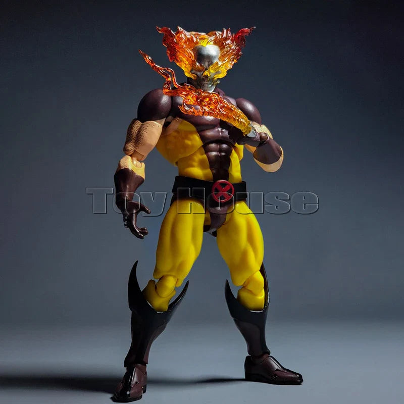 CT Toys Wolverine Hellverine Figure — Mafex 096/138 X-Men Anime Action Collectible Model Toy Gift