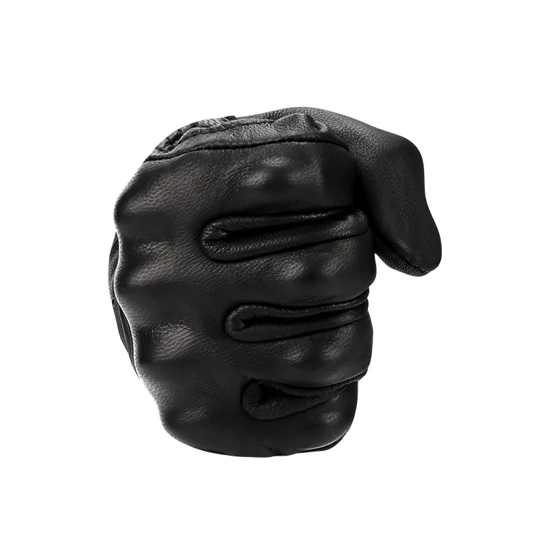 3XL Goatskin Leather Motorcycle Gloves – Men & Women Moto Gloves for Electric Bikes