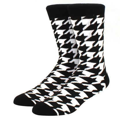 Men’s & Women’s Funny Beer Rainbow Socks – Skateboard Striped Pig Hip Hop Colorful Mid-Rise Casual Crew Cotton Socks, Unisex Fashion Novelty Socks