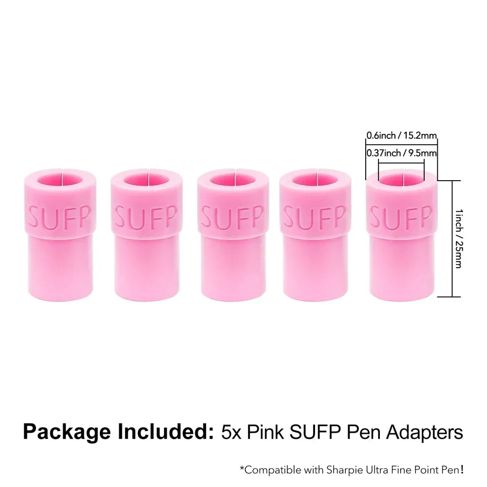 5/9PCS Pen Adapters for Cricut Maker & Explore — Compatible with Sharpie Fine/Ultra Fine Point & Art Pens