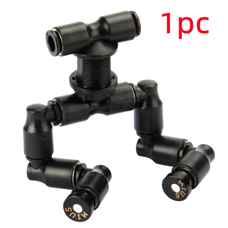 Intelligent Spray System for Reptiles – Mist Rainforest Tank Kit with Electronic Timer, Fogger & Humidifier for Terrariums