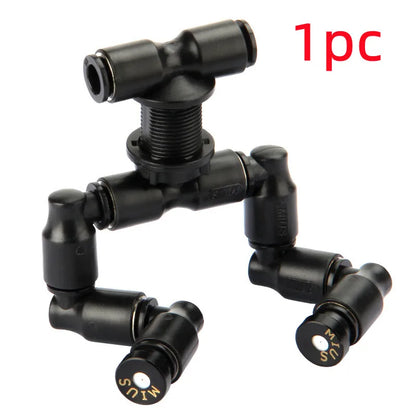 Intelligent Spray System for Reptiles – Mist Rainforest Tank Kit with Electronic Timer, Fogger & Humidifier for Terrariums