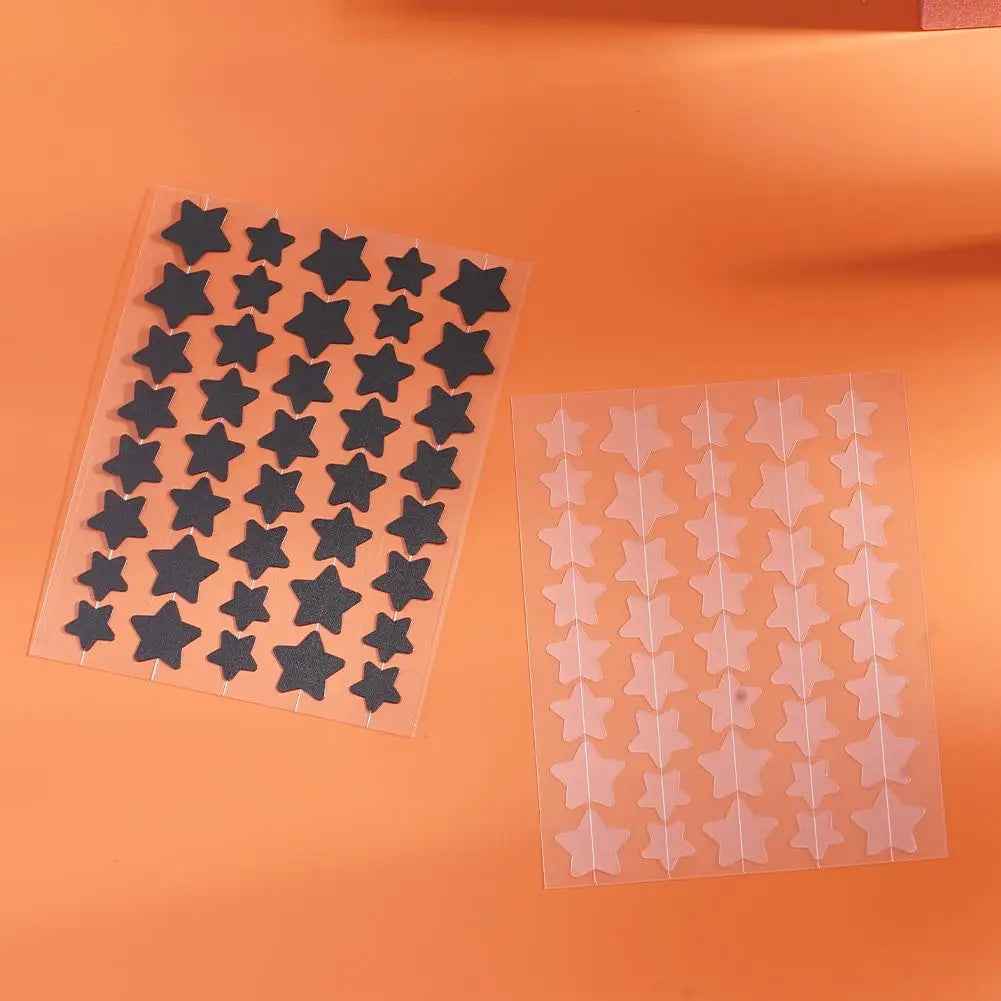 Colorful Star-Shaped PE Pimple Patches – Invisible Acne Spot Stickers for Skin Care and Makeup Concealer