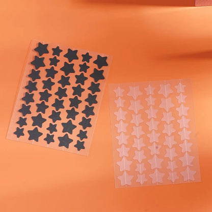 Colorful Star-Shaped PE Pimple Patches – Invisible Acne Spot Stickers for Skin Care and Makeup Concealer