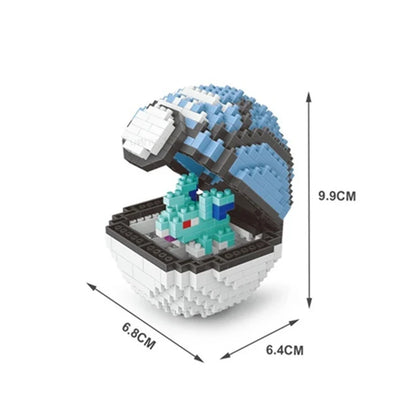 Pokemon Building Block Toy Set – Pikachu, Charizard, Blastoise, Bulbasaur & Gengar Anime Brick Figures for Kids Gift (75 Styles)