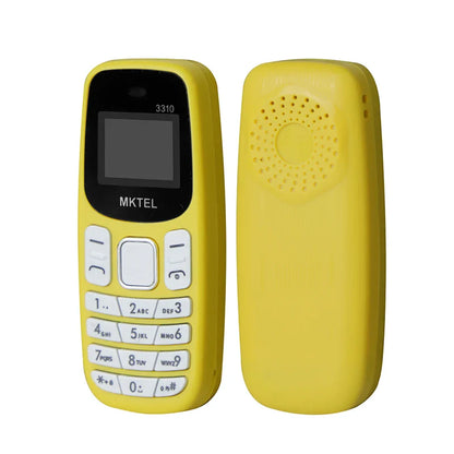 MKTEL 3310 Mini Feature Phone – Dual SIM, Dual Standby with MP3/MP4, FM Radio, Bluetooth & GPRS