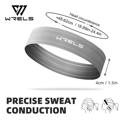 Quick-Dry Sports Headband Anti-Slip Sweatband for Men & Women – Lightweight Yoga, Running, Fitness & Workout Hair Band
