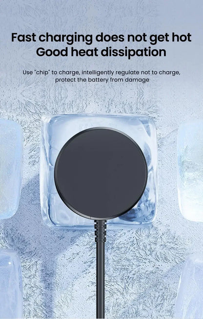 Magnetic Wireless Watch Charger – Fast Charging Dock for Samsung Galaxy Watch 8/7/6/5 Pro/5/4/3 Active 2, Portable Charging Station