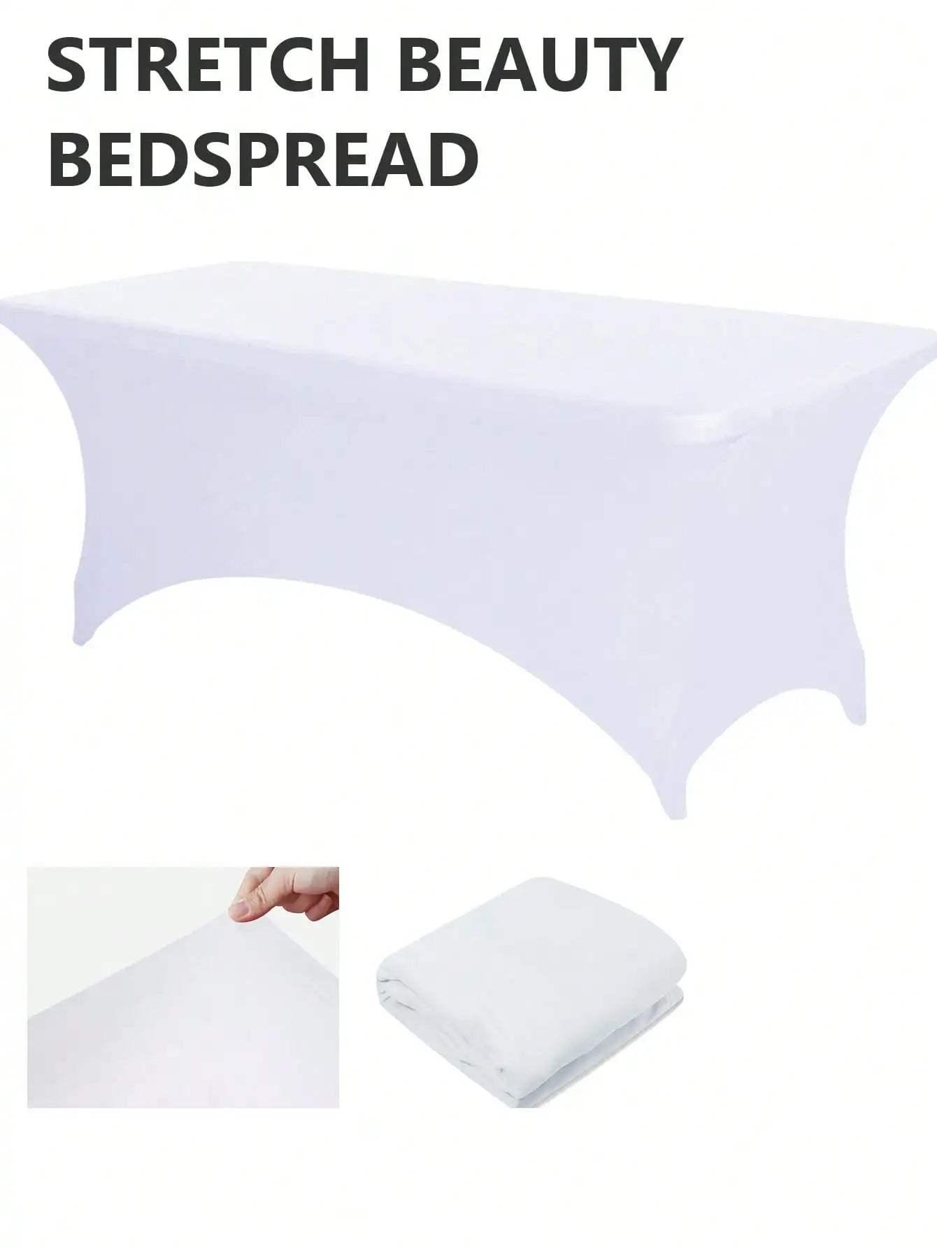 1pc Eyelash Extension Elastic Bed Cover Sheet - Stretchable Bottom Table Sheet for Comfortable Application