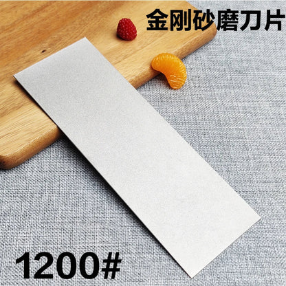 1000 Grit Diamond Plate Sharpening Stone – Large Whetstone for Professional Knife & Blade Sharpening, Apex Edge Tool
