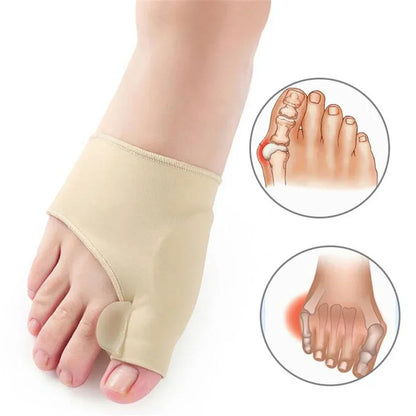 Toe Separator Bunion Corrector – Hallux Valgus Toe Pain Relief Foot Care Tool