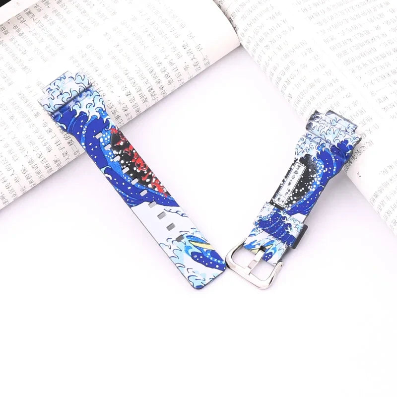 All-in-One Rubber Strap Case for G-Shock GA2100, GA2110, DW5600, 5610, GA-110 & BA-110 – High Quality Replacement Band & Bezel