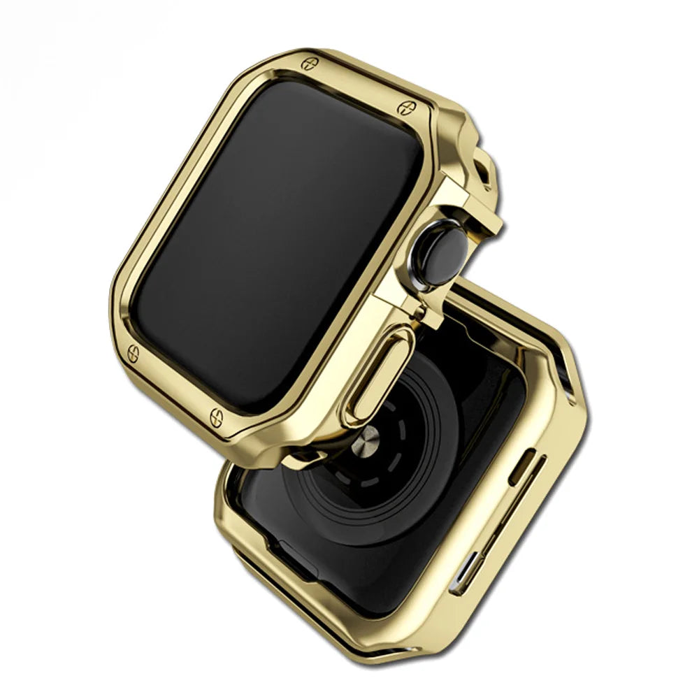 Apple Watch Case Cover – TPU Bumper with Screen Protector for 38mm-45mm, Series 3 to 9 & SE