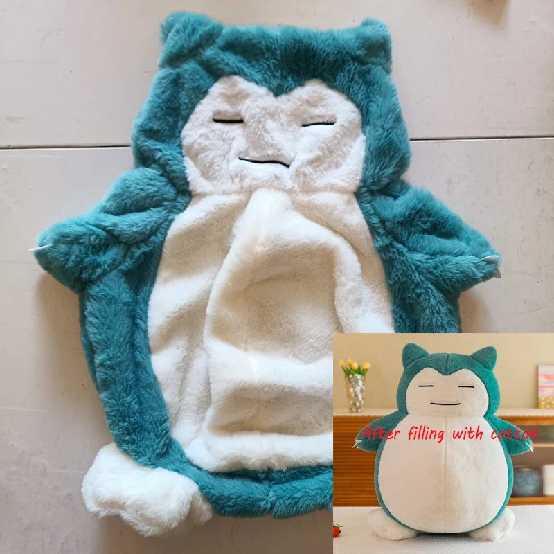 Pokémon Snorlax & Totodile Plush Toys - Chikorita and Torchic Cartoon Dolls
