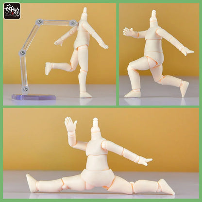 Original YMY 2nd Gen Spherical Joint Body Doll – Removable Body for Penny, GSC, Molly, Obitsu 11 & NendoroidS Heads