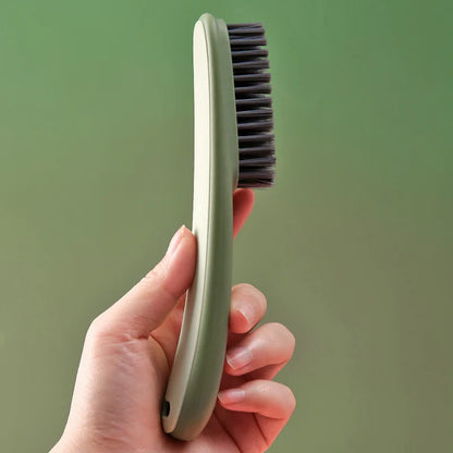 3247 Long Handle Shoe Cleaning Brush - Portable Laundry Scrub Brush Set for Home & Travel Use