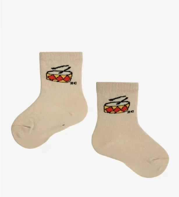 Baby & Toddler Knee High Cartoon Socks – Soft Non-Slip Floor Tube Socks for Newborns to 1–9 Years